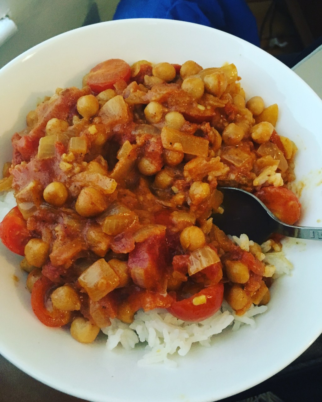 Tomato and Chickpea&nbsp;Curry